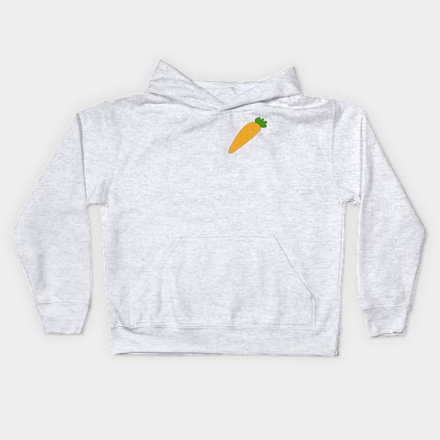 Carrot Kids Hoodie by JacCal Brothers